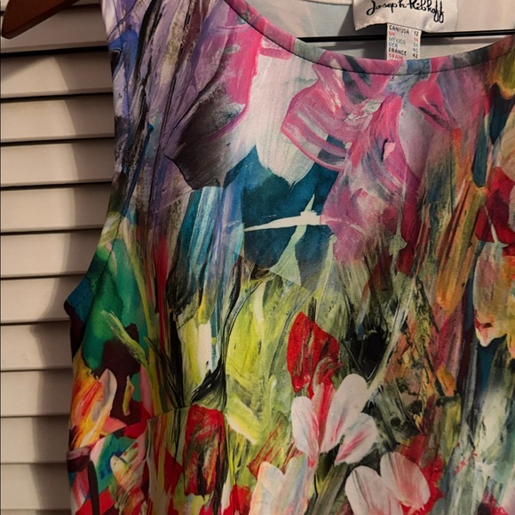 Joseph Ribkoff Multicolor Floral Dress - Picture 6 of 7